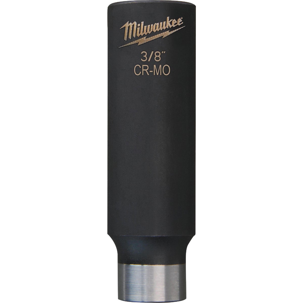 Milwaukee SHOCKWAVE 1/2 In. Drive 3/8 In. 6-Point Deep Standard Impact Socket