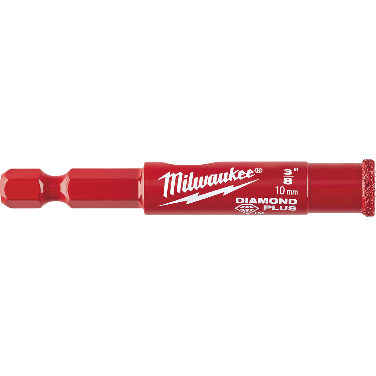 Milwaukee 3/8 In. x 2-1/8 In. Diamond Glass & Tile Drill Bit Image 1