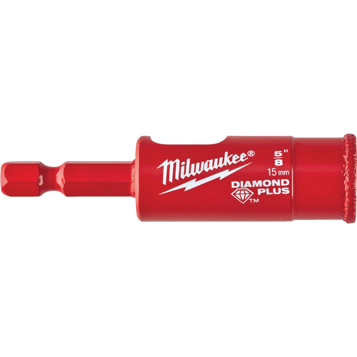 Milwaukee 5/8 In. x 2-1/8 In. Diamond Glass & Tile Drill Bit Image 1