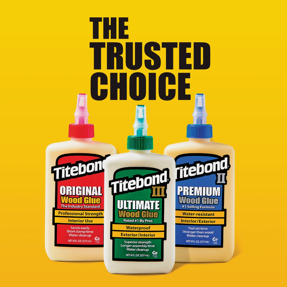 Titebond 4 Oz. Original Wood Glue Image 7