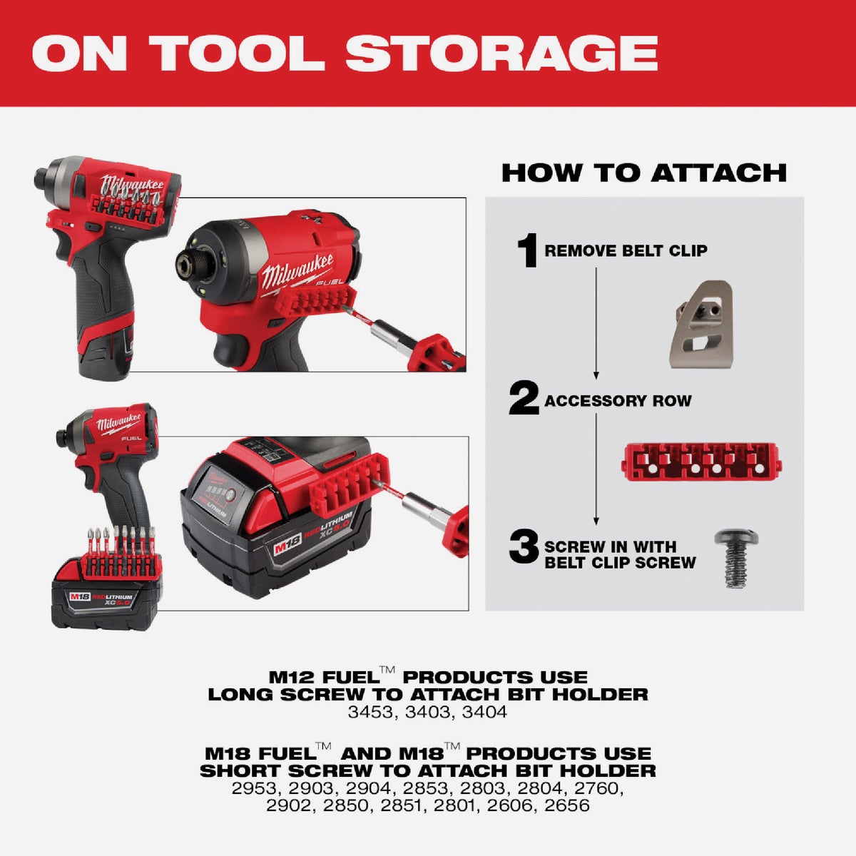 Milwaukee SHOCKWAVE Impact Screwdriver Bit Set (18-Piece) Image 6