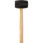 Schacht Pfister 28 Oz. Rubber Mallet with Hardwood Handle Image 2