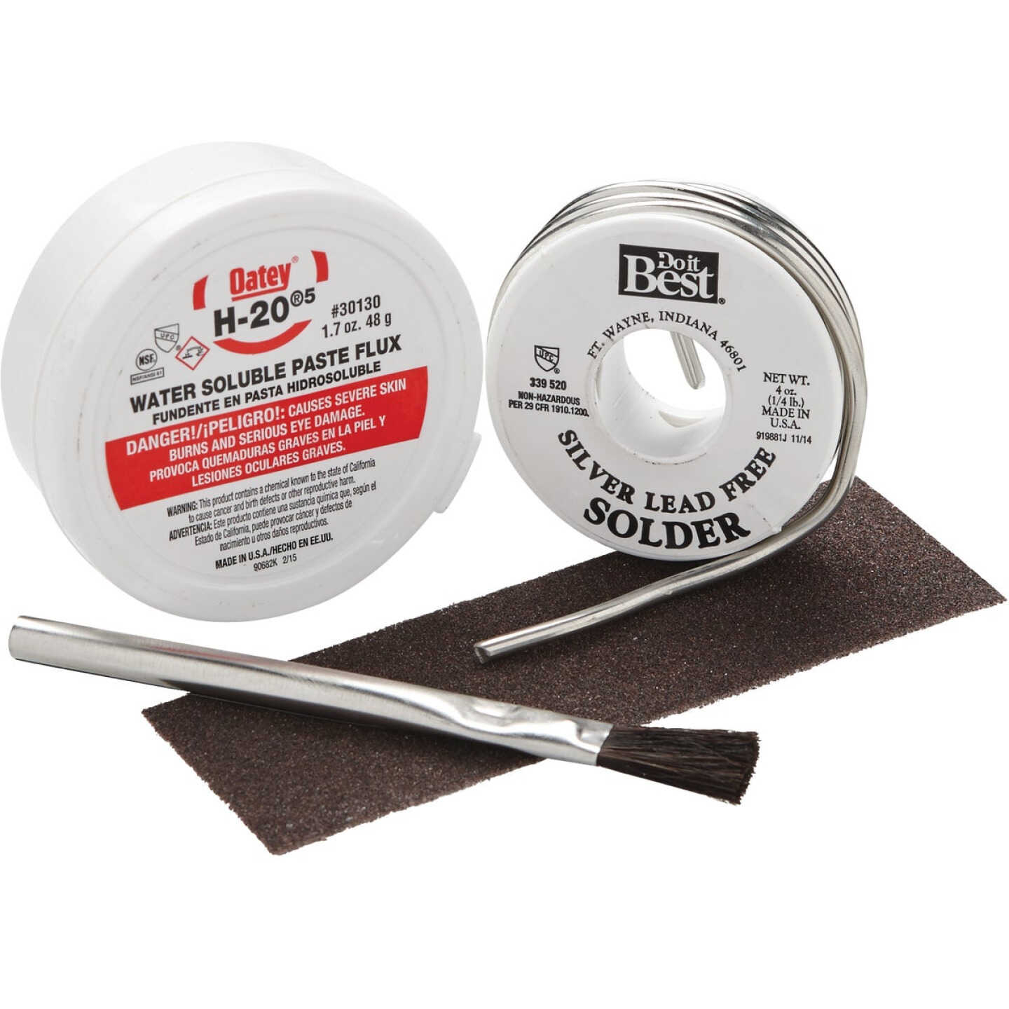 Do it Silver Lead-Free 1/4 Lb. H-205 Solder Kit Image 1