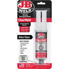 J-B Weld 0.85 Oz. ClearWeld Epoxy, Syringe Image 1