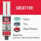 J-B Weld 0.85 Oz. ClearWeld Epoxy, Syringe Image 6