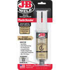 J-B Weld 0.85 Oz. Plastic Bonder Epoxy Syringe, Tan Image 1