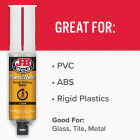 J-B Weld 0.85 Oz. PlasticWeld Epoxy Syringe Image 5