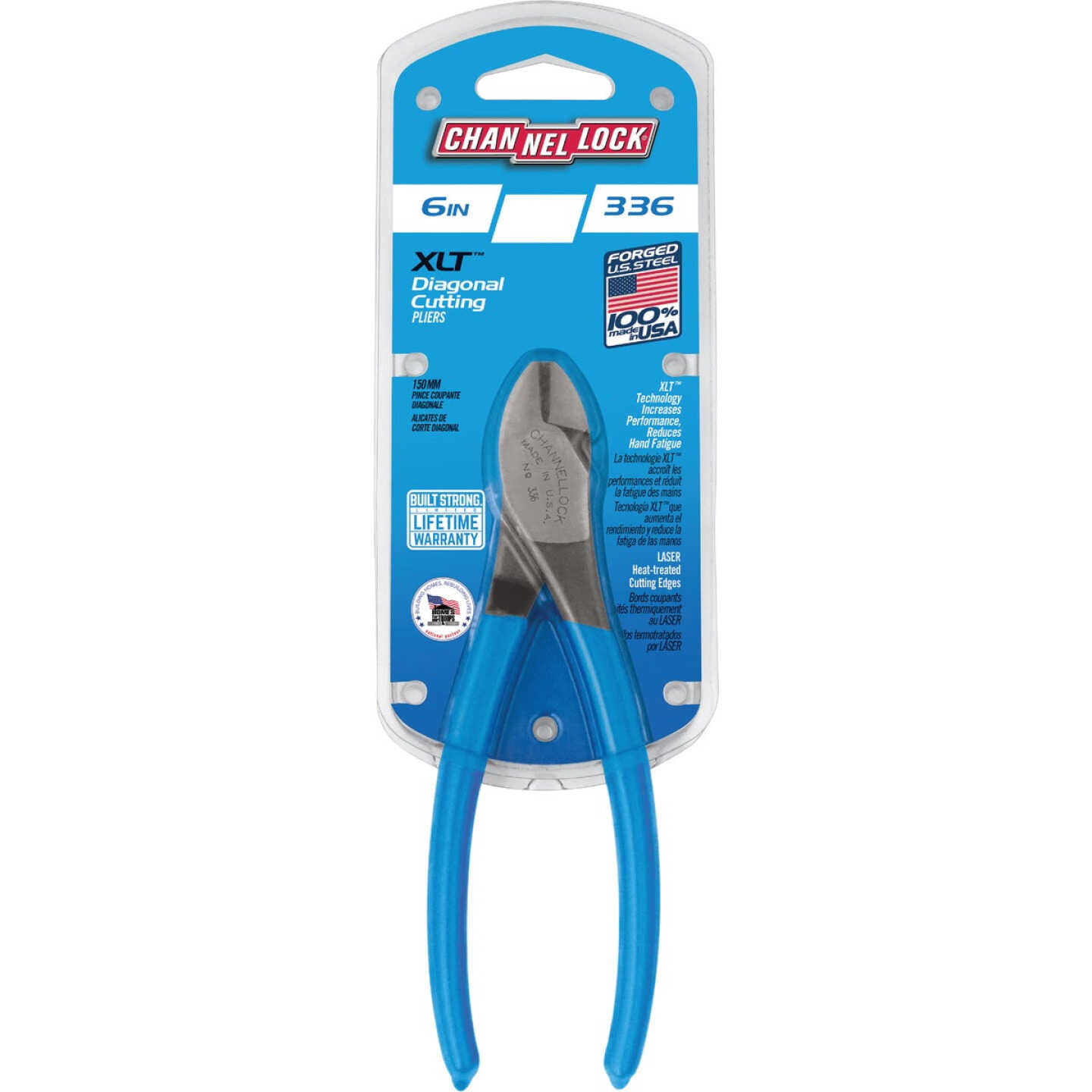Channellock 6 In. E-Series Diagonal Cutting Pliers Image 2