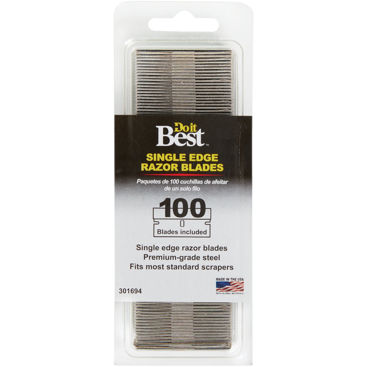 Master Painter Single Edge Razor Blades (100-Pack)