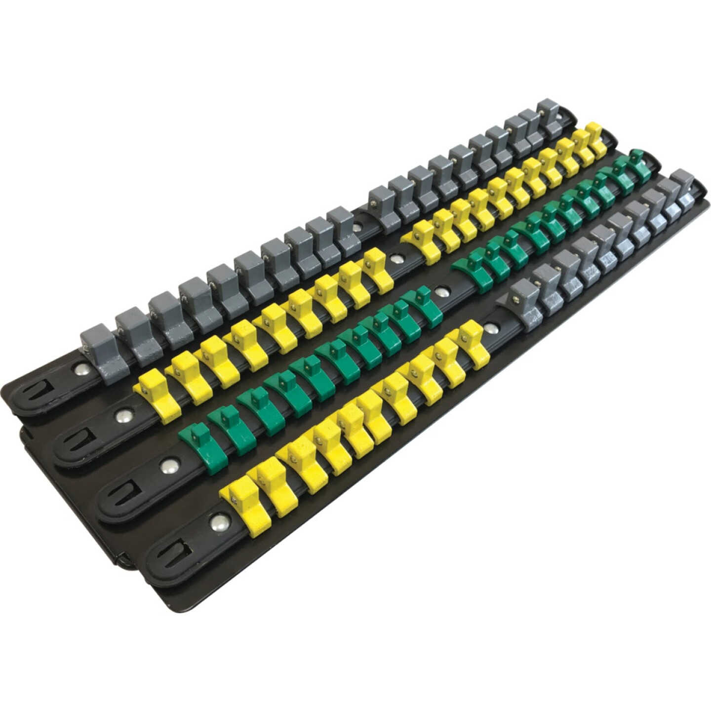 Channellock 1/4 In., 3/8 In., 1/2 In. Steel/Nylon Socket Holder Tray Image 1