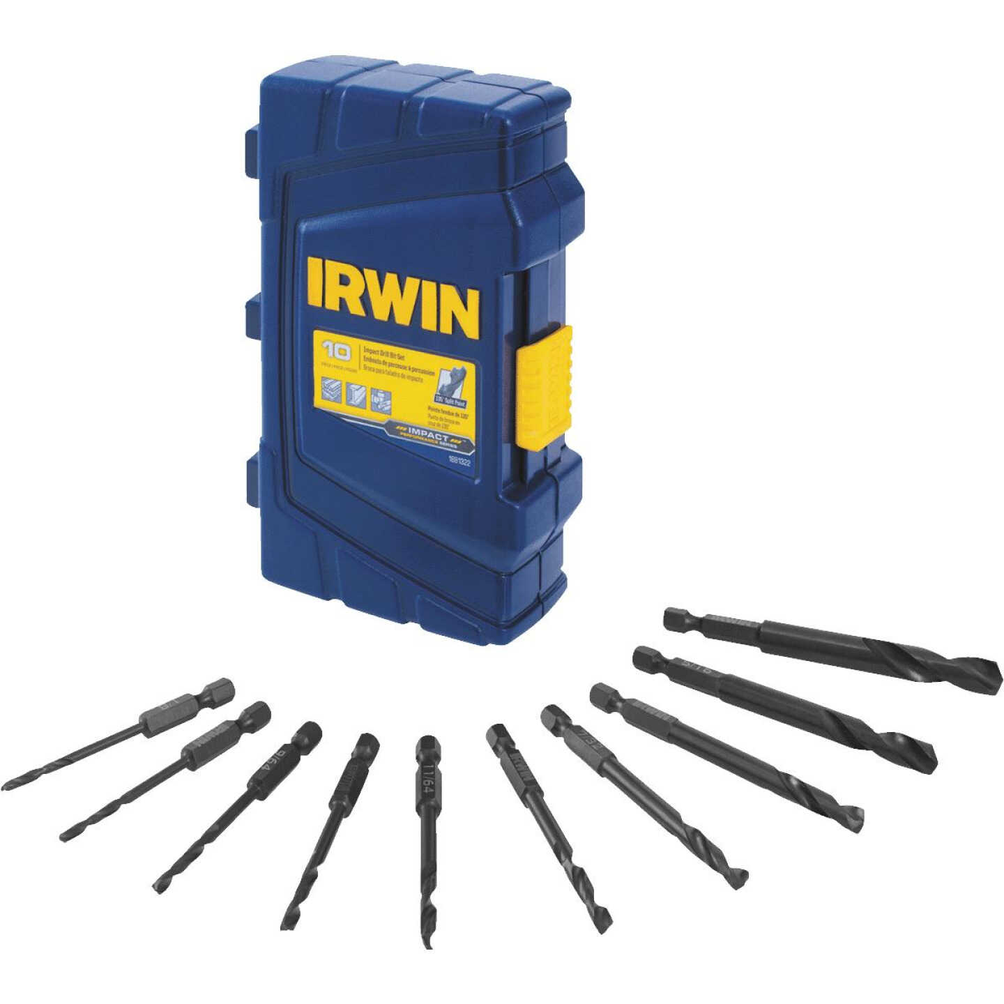 10PC BLK OX HEX BIT SET Image 1