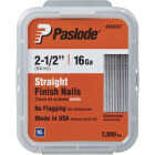 Paslode 16-Gauge Galvanized Straight Finish Nail, 2-1/2 In. (2000-Pack) Image 1