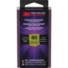 3M Pro Grade Precision 2.5 In. x 4.5 In. x 1 In. 80 Grit Medium Sanding Sponge Image 1