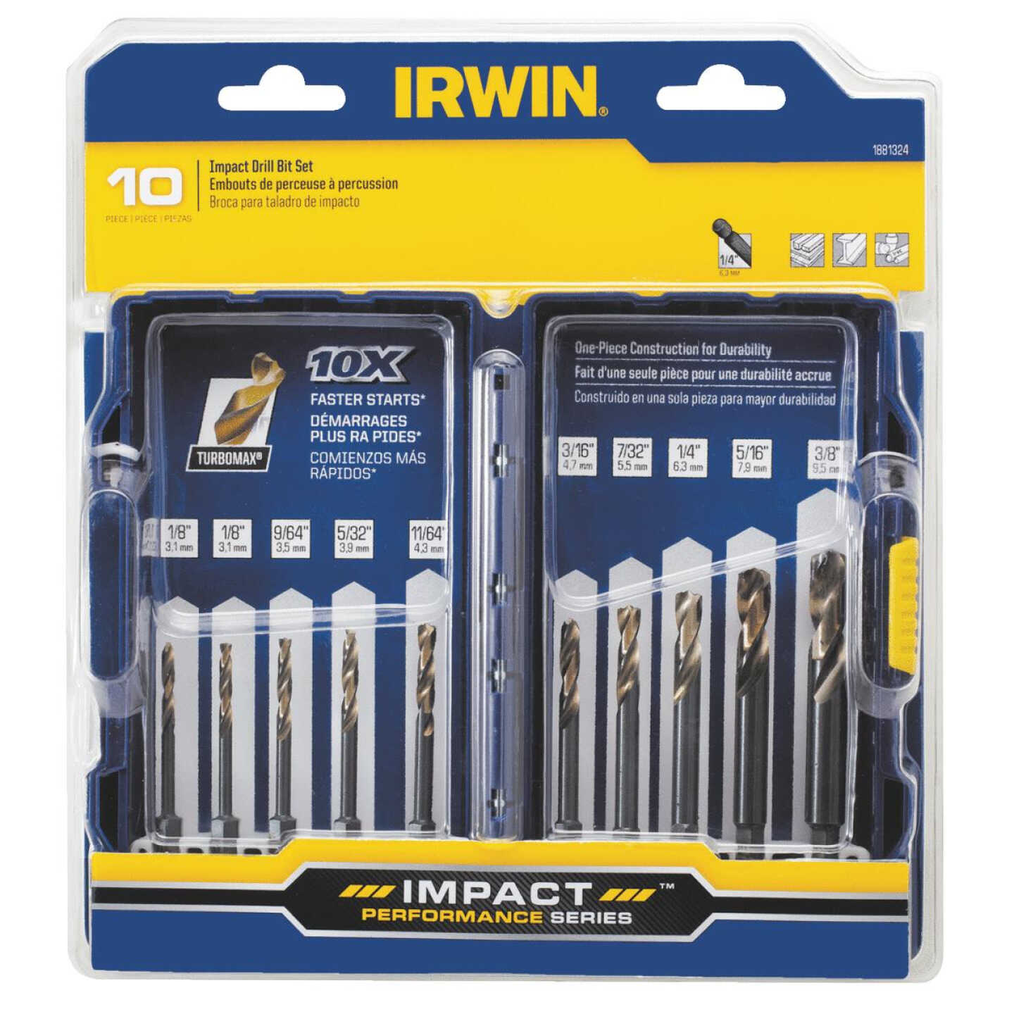 10PC IMPACT TURBOMAX SET Image 2