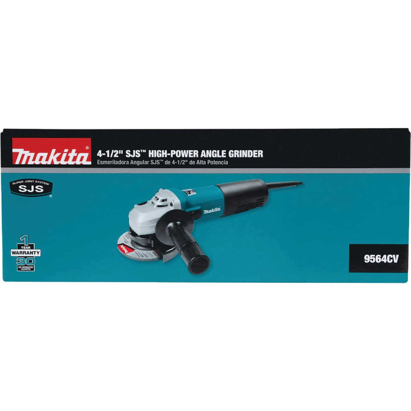 Makita 4-1/2 In. 12-Amp SJS High-Power Angle Grinder Image 5