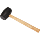 Schacht Pfister 34 Oz. Rubber Mallet with Hardwood Handle Image 1