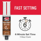 J-B Weld 0.85 Oz. WoodWeld Epoxy, Syringe Image 2