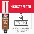 J-B Weld 0.85 Oz. WoodWeld Epoxy, Syringe Image 3