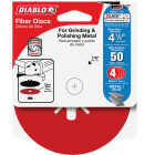 Diablo 4-1/2 In. 50-Grit Fiber Disc (4-Pack) Image 1