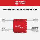 Milwaukee Diamond Plus 2 In. Diamond Grit Hole Saw Image 2