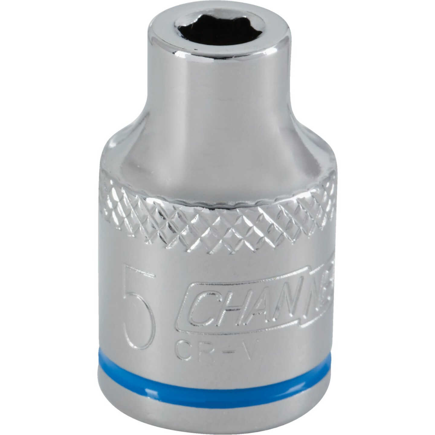 Channellock 3/8 In. Drive 5 mm 6-Point Shallow Metric Socket Image 1