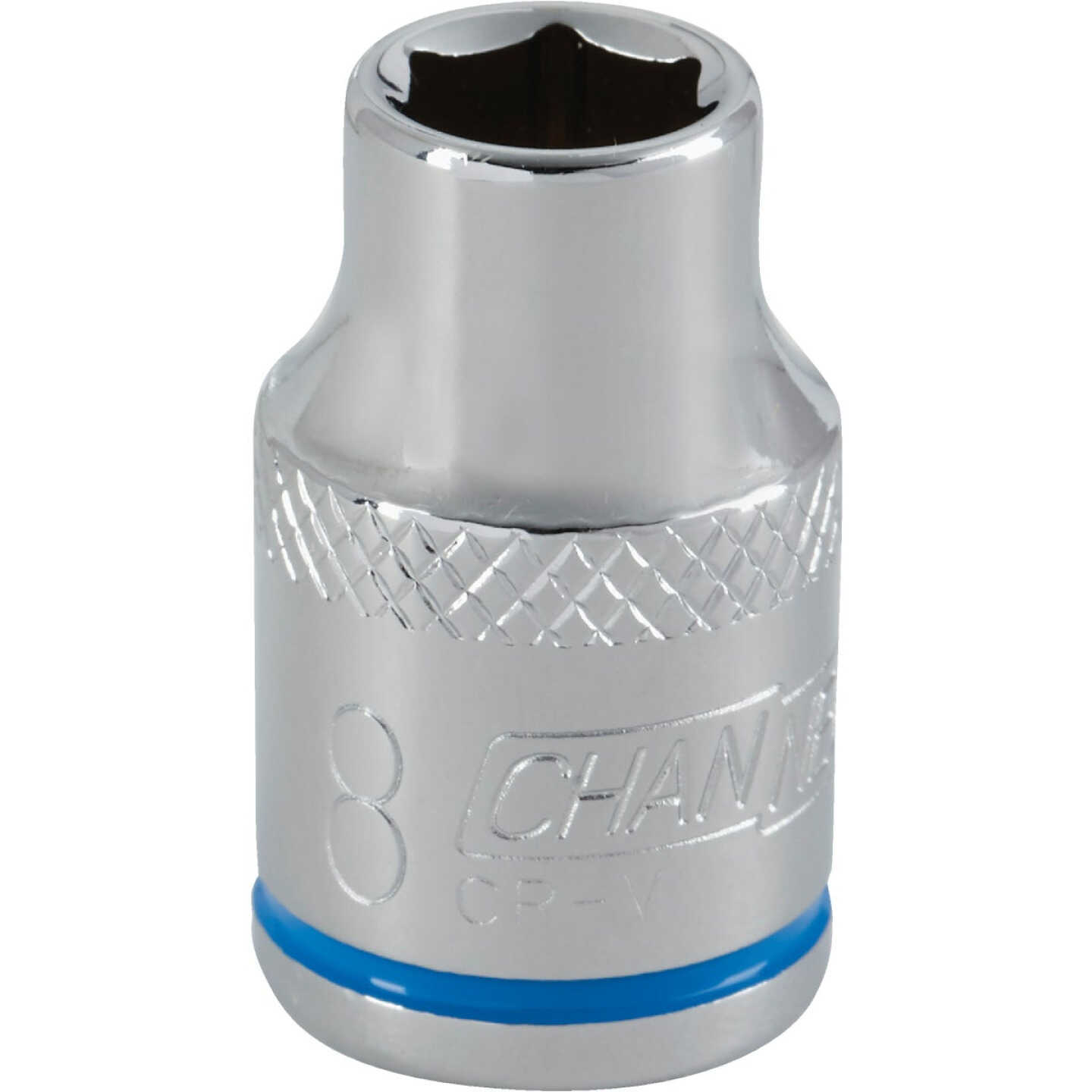 Channellock 3/8 In. Drive 8 mm 6-Point Shallow Metric Socket Image 1
