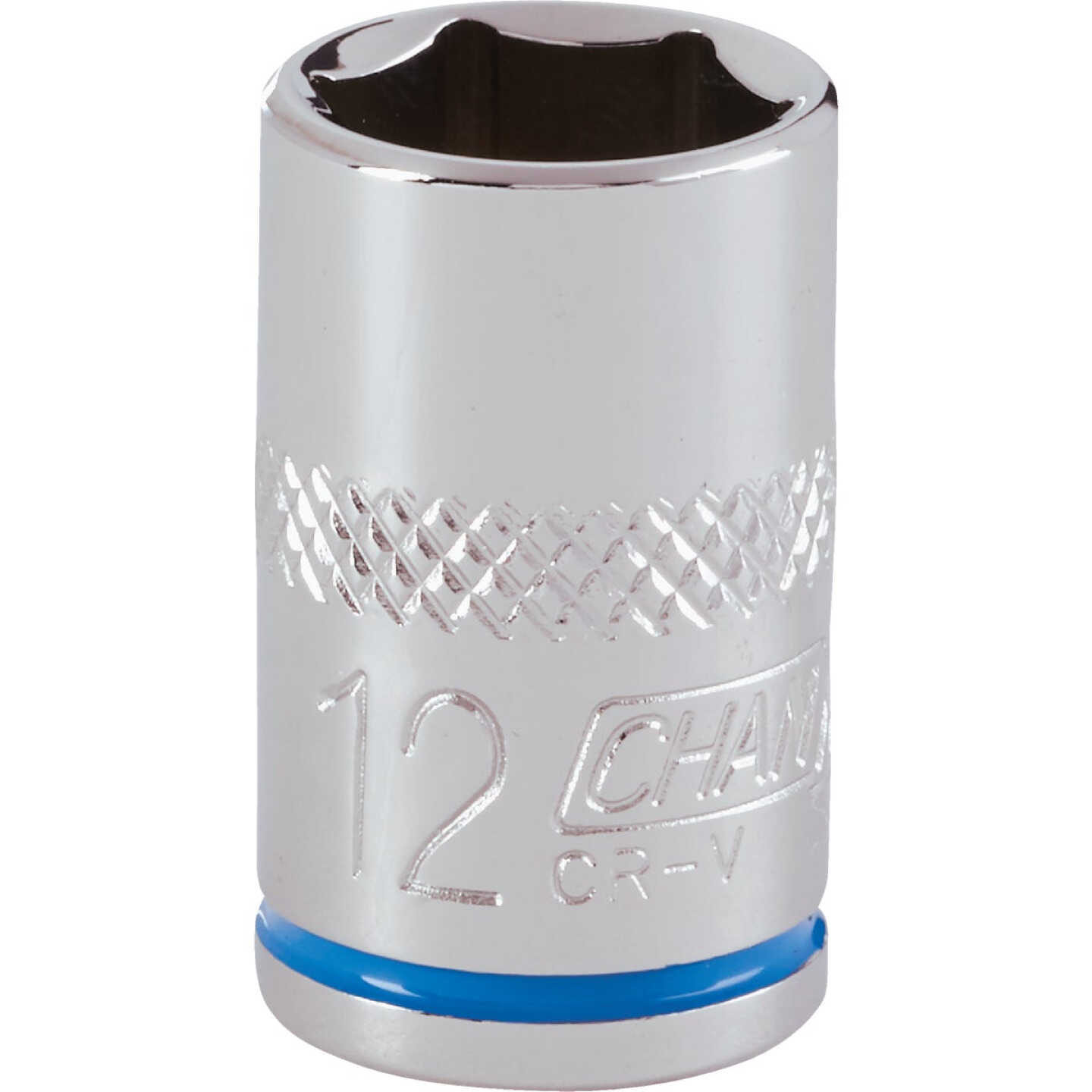 Channellock 3/8 In. Drive 12 mm 6-Point Shallow Metric Socket Image 1