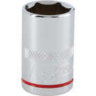 Channellock 1/2 In. Drive 11/16 In. 6-Point Shallow Standard Socket Image 1