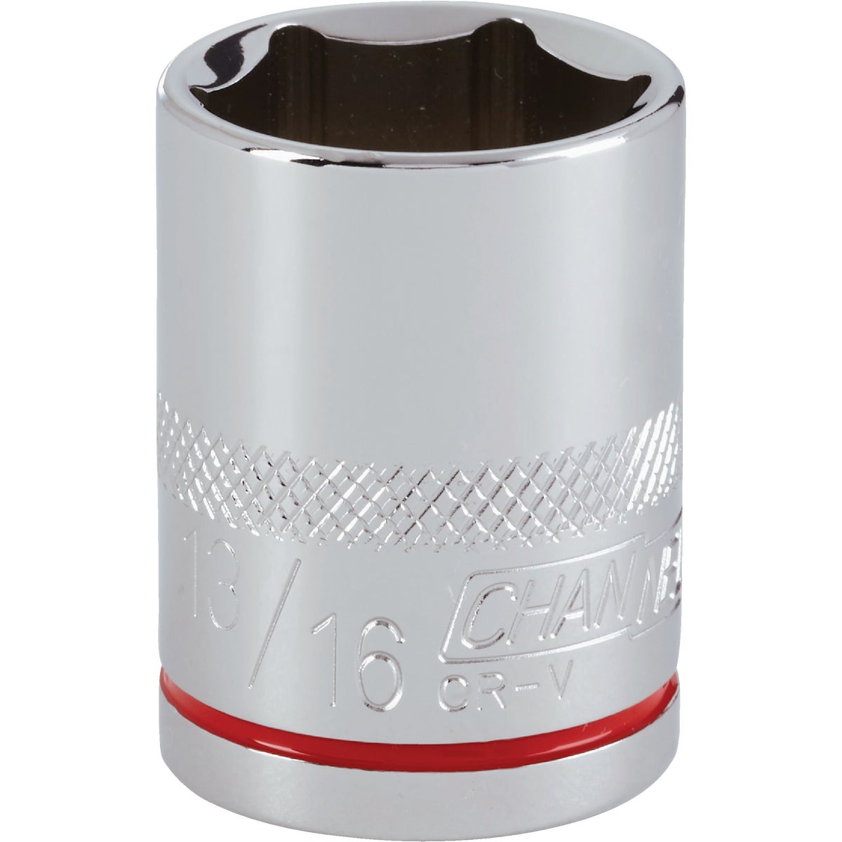 Channellock 1/2 In. Drive 13/16 In. 6-Point Shallow Standard Socket Image 1