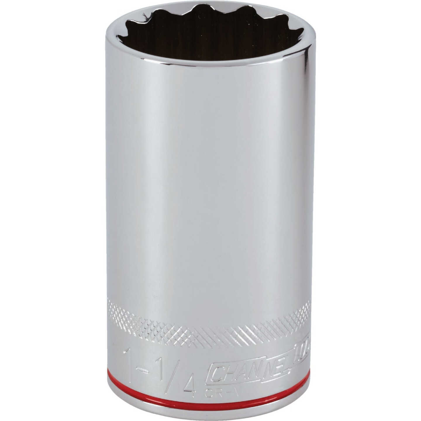 Channellock 1/2 In. Drive 1-1/4 In. 12-Point Deep Standard Socket Image 1