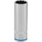 Channellock 1/2 In. Drive 19 mm 12-Point Deep Metric Socket Image 1