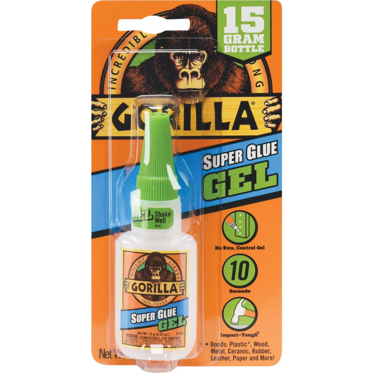 Gorilla 0.53 Oz. Super Glue Gel Image 1