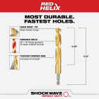 Milwaukee SHOCKWAVE Impact Duty 1/2 In. Titanium Hex Shank Drill Bit Image 2