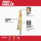 Milwaukee SHOCKWAVE 10-Piece Impact Duty Titanium Hex Shank Drill Bit Set, 1/8 In. thru 3/8 In. Image 2