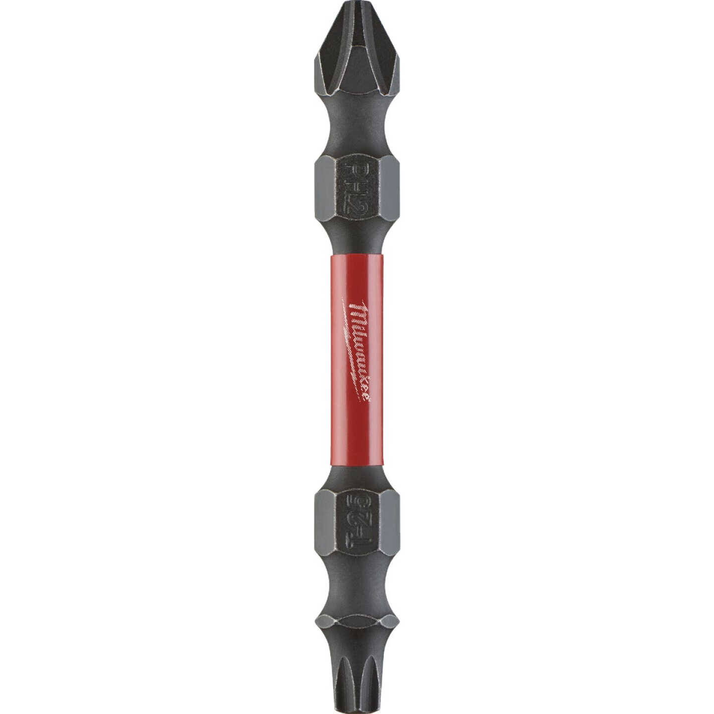 Milwaukee SHOCKWAVE #2 Phillips and T25 TORX Power Double-End Screwdriver Bit Image 1