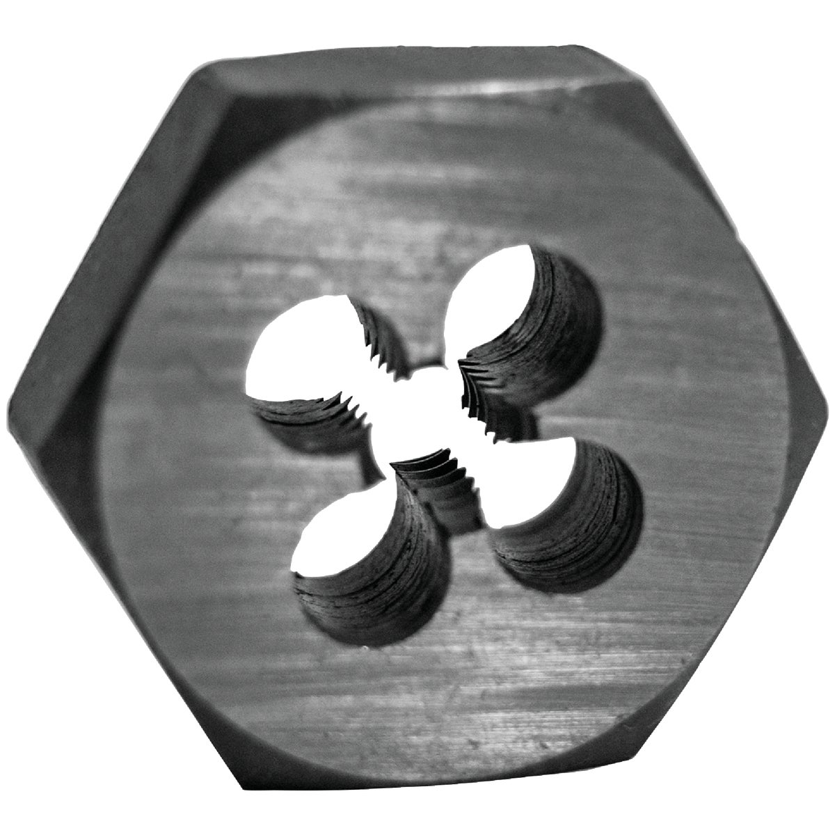 Century Drill & Tool 1/4-28 National Fine 1 In. Across Flats Fractional Hexagon Die Image 2