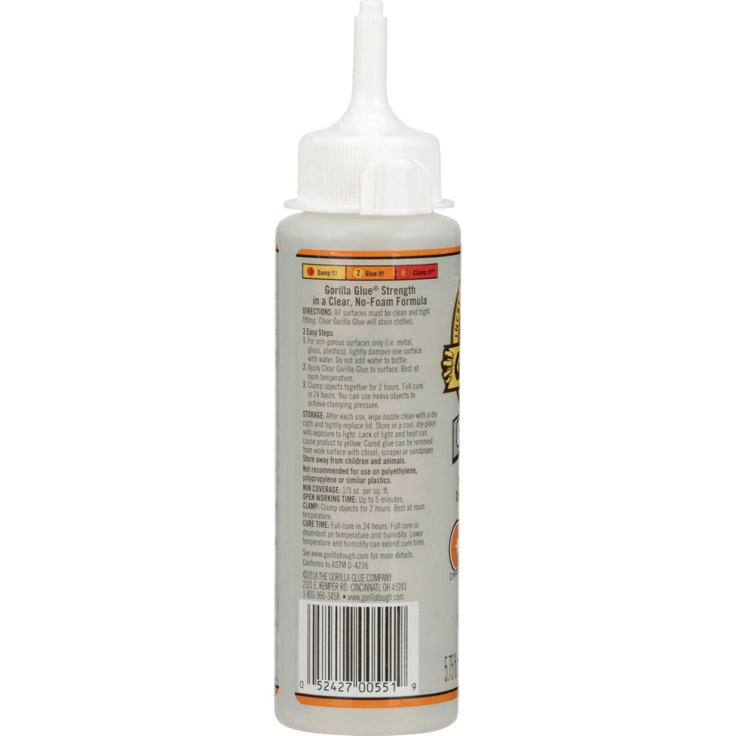 Gorilla 5.75 Oz. Clear All-Purpose Glue Image 6