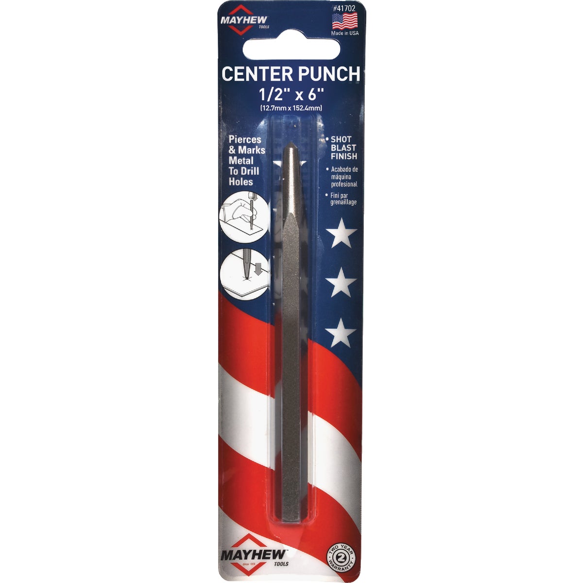 Mayhew Tools 1/2 In. Center Punch Image 2
