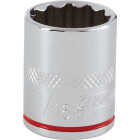 Channellock 3/8 In. Drive 11/16 In. 12-Point Shallow Standard Socket Image 1