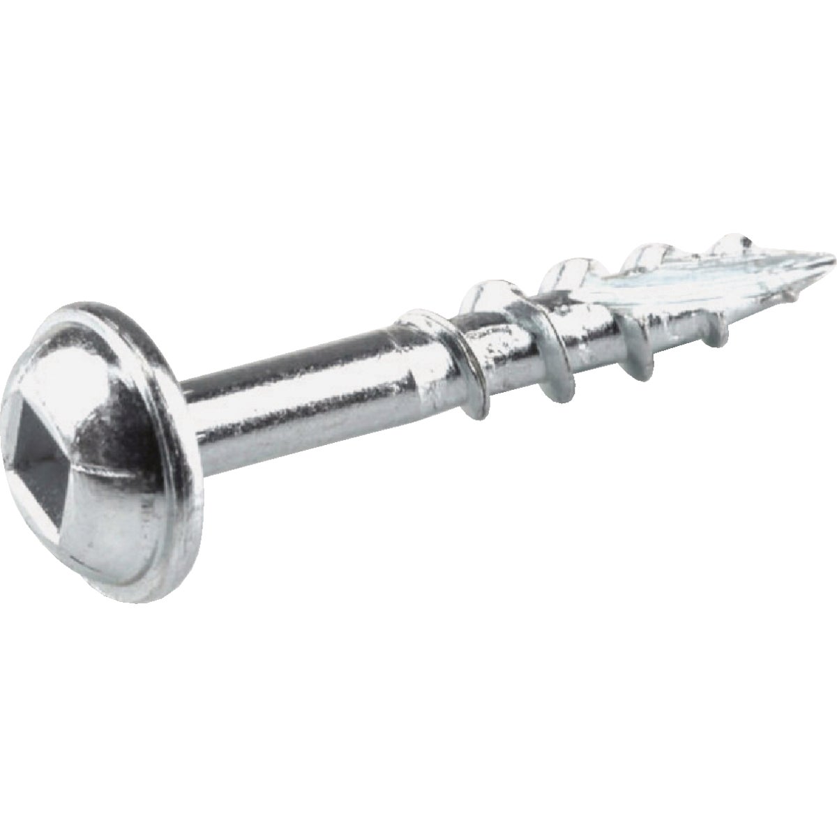Kreg #8 x 1 In. Square Coarse Thread Maxi-Loc Head Zinc Pocket-Hole Screw (100 Ct.) Image 1
