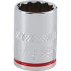 Channellock 3/8 In. Drive 9/16 In. 12-Point Shallow Standard Socket Image 1