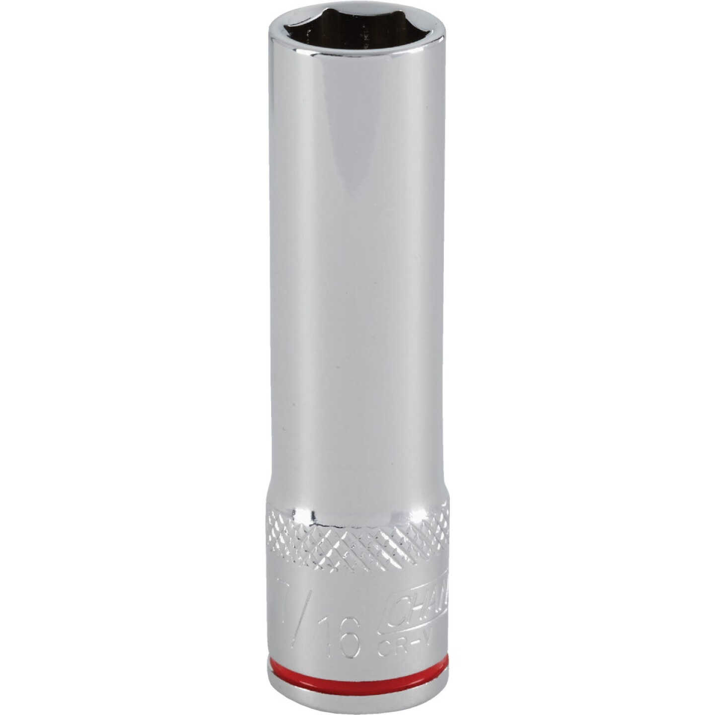 Channellock 3/8 In. Drive 7/16 In. 6-Point Deep Standard Socket Image 1