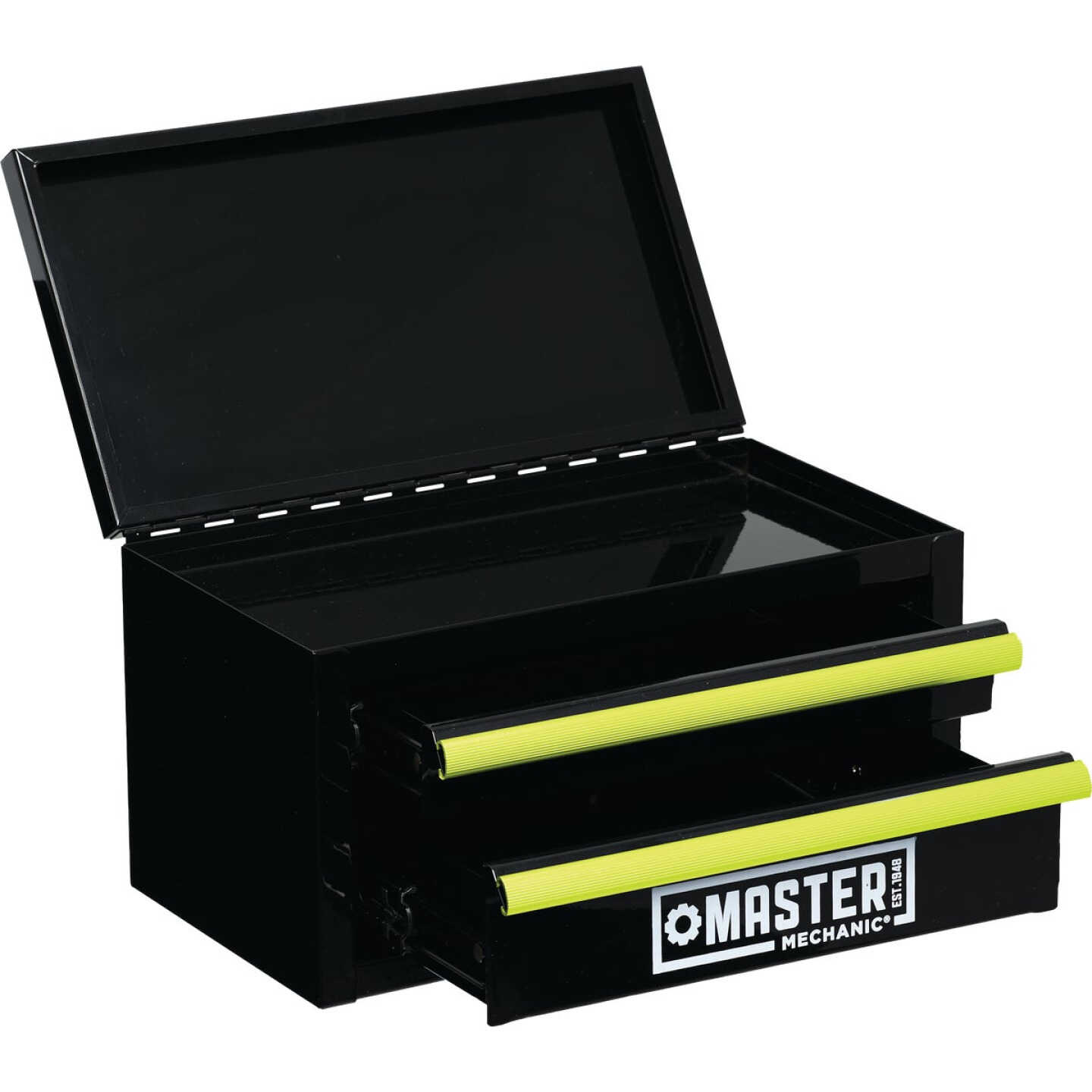 Master Mechanic 10.6 In. 2-Drawer Metal Mini Tool Box Image 3