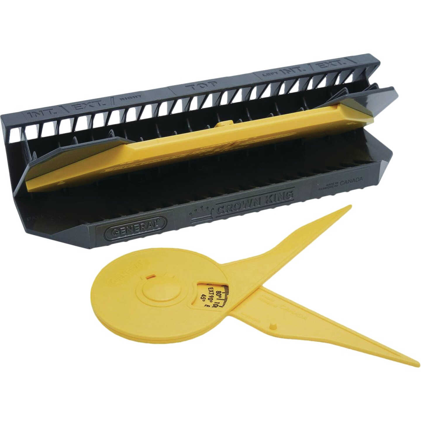 General Tools E-Z Pro Crown King Crown Mold Jig with Protractor Image 1
