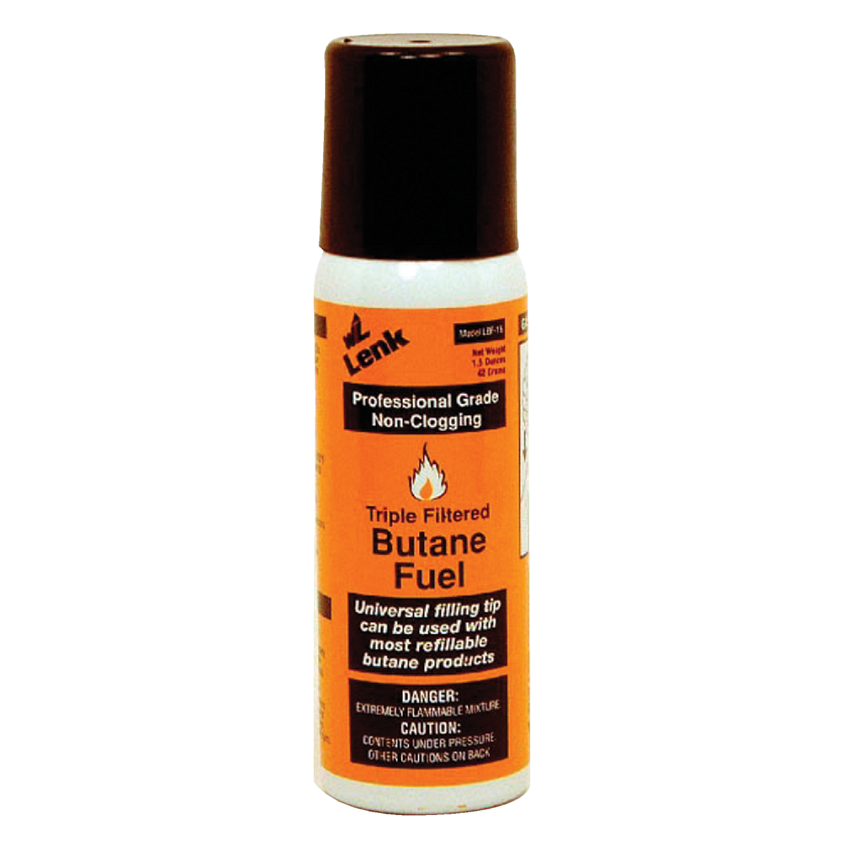 Wall Lenk 1.5 Oz. Professional Grade Butane Fuel Cylinder