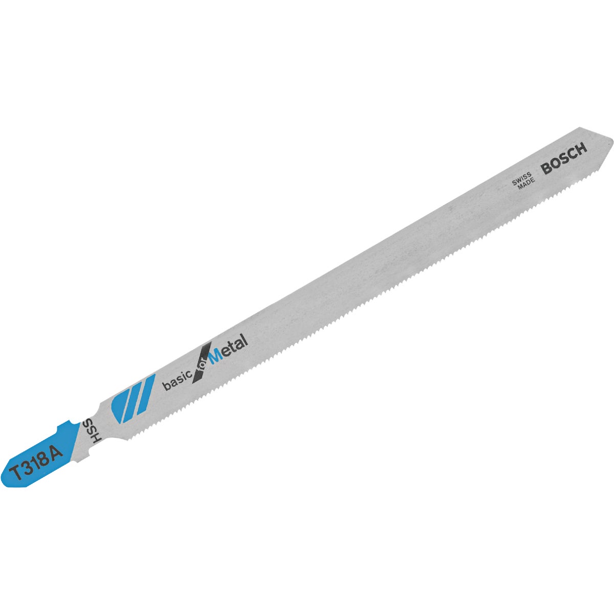 Bosch 5-1/4 In. x 24 TPI T-Shank HSS Jig Saw Blade for Metal (5-Pack) Image 1