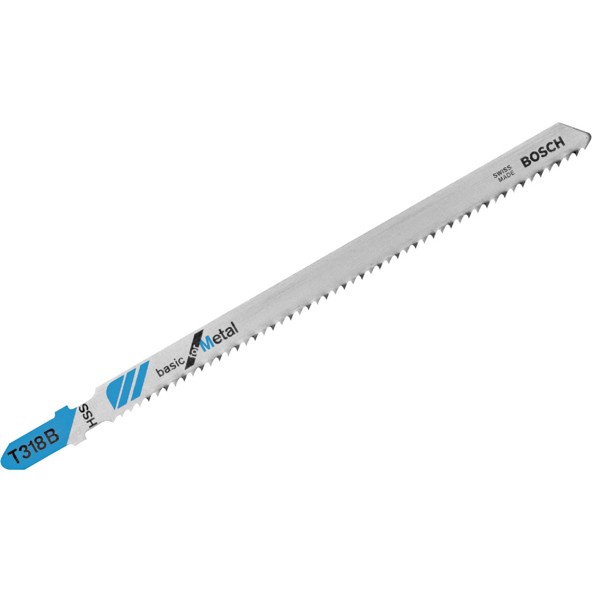 Bosch 5-1/4 In. x 14 TPI T-Shank HSS Jig Saw Blade for Metal (5-Pack)