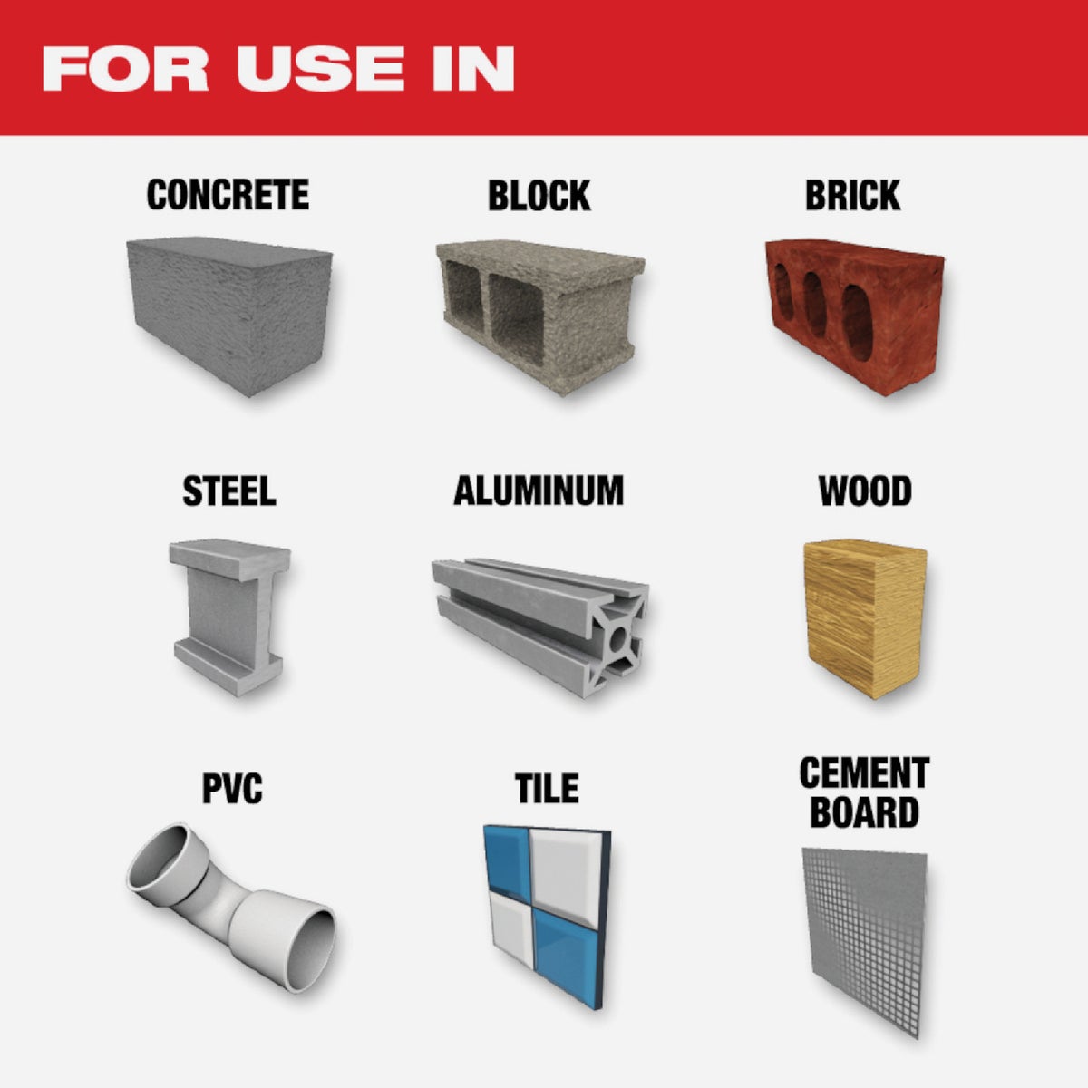 Milwaukee SHOCKWAVE 1/4 In. x 12 In. Impact Duty Carbide Multi-Material Hex Shank Drill Bit Image 3