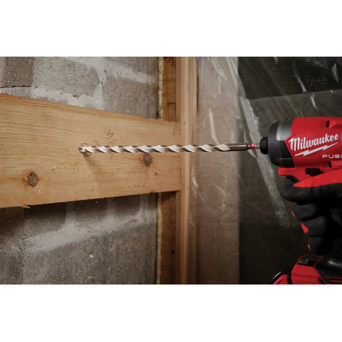 Milwaukee SHOCKWAVE 1/4 In. x 12 In. Impact Duty Carbide Multi-Material Hex Shank Drill Bit Image 6