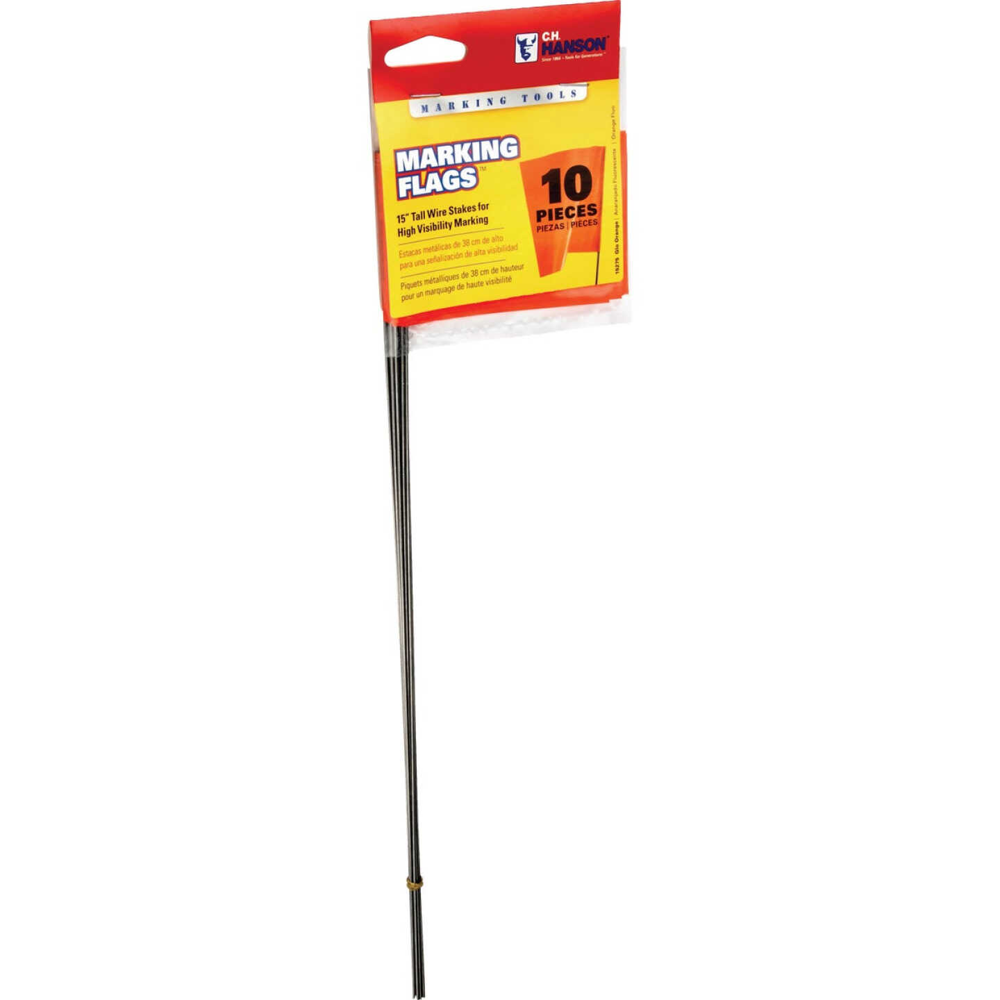 C.H. Hanson 15 In. Marking Flags (10-Pack) Image 1